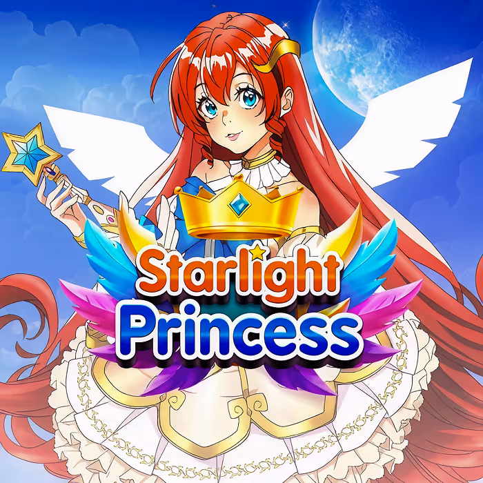 Starlight Princess anime-style slot game with tumbling features and magical multiplier rewards